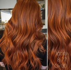 Red Hair Formulas, Redken Hair Color, Redken Hair Products, Dyed Red Hair, Medium Layered Haircuts, Ginger Hair Color, Beautiful Red Hair, Copper Hair Color