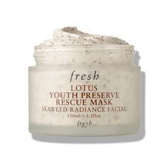 An instant radiance-revealing facial in a jar that targets dull, rough, and uneven skin for a smoother, brighter complexion Exfoliating Face Mask, Fig Fruit, Smooth Skin Texture, Red Algae, Skin Care Steps, Dull Skin, Uneven Skin, Fresh And Clean, Kombucha