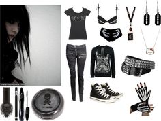 Emo Clothes Ideas, Scenemo Outfits, Acid Washed Jeans, Rock Clothes, Punk Outfit, Meeting Outfit