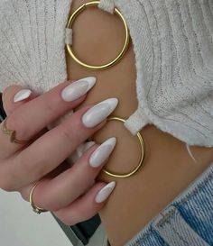 Wow Nails, Basic Nails, Vibrant Nails, Work Nails, Blush Nails, White Nail Designs, White Nail