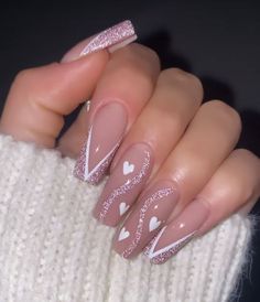 Blush Nails, Fall Acrylic Nails, Acrylic Nails Coffin Pink, Acrylic Nails Coffin Short, Pink Acrylic Nails, Acrylic Nails Coffin, Luxury Nails, Fire Nails