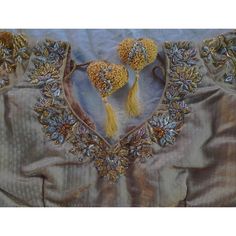 Embroidery Designs Fashion, Aari Work, Back Neck