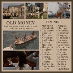 an old money poster with pictures of people on boats and buildings in the background, including a woman holding a glass of wine