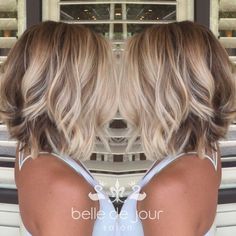 Shoulder Length Bob Haircut, Balayage Blonde, Bob Haircuts For Women, Penteado Cabelo Curto, Hair Envy, Hair Color Trends, Hair Tips