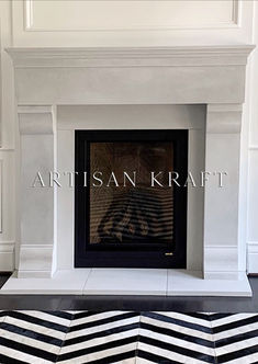 Cast Stone Fireplace Surround Winnetka by Artisan Kraft. Shop our link below for more cast stone fireplace surrounds. Stone Fireplace Surround, Mantel Surround