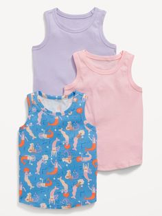 pack includes 3 tank tops scoop neck sleeveless fitted through body hits below waistmachine wash according to the care instruction label Old Navy Toddler Girl, Old Navy Tank Tops, Toddler Girl Outfits, Toddler Girls, Toddler Girl, Old Navy, Scoop Neck, Size 12, Spaghetti