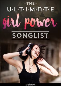 Awesome girl power songs every mom should share with her daughter ... and add to her playlist! Mom Songs, Her Playlist, Girl Power Songs, Best Rap Music, Daughter Songs, Wishing Star, Girl Power Playlist, Awesome Girl, Best Rap Songs