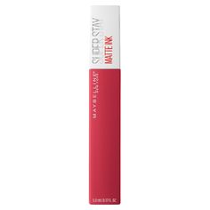 Maybelline Super Stay Matte Ink Lip Color 02 Shade 2 0.17 fl oz, Brown Maybelline Pioneer, Maybelline Matte Lipstick, Maybelline Matte Ink, Lipstick Remover, Superstay Maybelline, Maybelline Super Stay Matte Ink, Maybelline Superstay Matte Ink, Classic Red Lipstick, Maybelline Lip