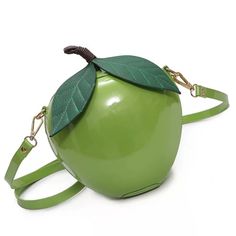 Apple Fruit Purse Pin Up Bag. Adorable Princess Accessory For Your Fairytale Theme Outfit. Special Order Delivery 7-21 Business Days Styles: Goth Pinup Purse School Steampunk Rock Festival Burning Man Rockabilly Fun Purses, Goth Pinup, Upcycled Bags, Whimsical Autumn, Fairytale Theme, Unusual Handbags, Funky Bags, Fruit Bag, Novelty Purses