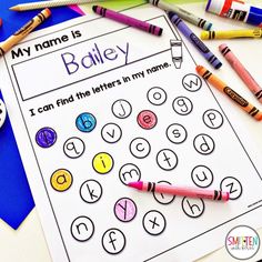 a printable worksheet with crayons, markers and pencils on it