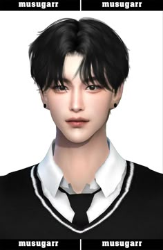 #sims4 #thesims4 #ts4 #creating #art #artist #cc #games #gaming #musugarr #maamuang Sims Mods Male, Sims Male Download, Sims Boy Hair, Sims 4 Cc Male Makeup, The Sims 4 Korean Cc, Boy Hair Sims 4 Cc, Sims 4 Cc Asian Eyes, Sims 4 Cc Boys Hair