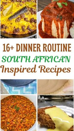 dinner routine south african inspired recipes