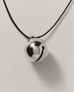 Elevate the ordinary with our bell pendant, delicately chiming with every motion. Modern Adjustable Nickel-free Necklace, Festive Silver Jewelry With Bells, Golden Bell Necklace, Nickel-free Spiritual Pendant Necklace, Bell Necklace, Silver Bells, Bell Pendant, Accessories Rings, Ring Size Guide