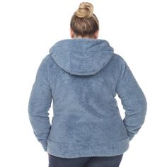 Our cozy and super soft HIgh Pile Fleece jacket is a classic cold-weather essential. Relaxed fit that is perfect for layering and casual wear. Cut from a plush HIgh Pile Fleece fabric to give you that cuddly feels while staying stylishly warm. Features a full front zip, kangaroo pockets, adjustable hoodie and banded hem. Comfy Outerwear For Cold Weather And Winter, Casual Outerwear With Soft Texture And Cozy Fit, Snug Casual Winter Outerwear, Casual Solid Fleece Jacket For Cold Weather, Cozy Fleece Outerwear With Double-lined Hood, Comfy Hooded Outerwear With Soft Texture, Comfy Fleece-lined Outerwear, Fleece Outerwear With Cozy Fit And Double-lined Hood, Comfy Cozy Warm Outerwear