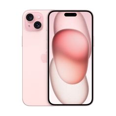 the iphone 11 is shown in pink, with its camera facing towards the rear end