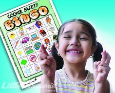 Girls love games, so why not teach Girl Scout Cookie safety with a game of Bingo? Brownies Activities, Girl Scout Cookie Meme, Girl Scout Activities