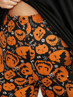 Shop Halloween Pumpkin Print Party Pajama Set now and redefine your style with confidence at BloomChic. Tailored for mid and plus-size women. This trendy Loungewear Women, sizes 10-30. Season:Winter;Color:Orange;Neckline:Round Neck;Sleeve Type:Regular Sleeve;Details:Printed;Pocket:No-pocket;Snap Fastener:No-snap fastener;Belt:No-belt Casual Orange Sleepwear For Fall, Cheap Orange Sleepwear For Halloween, Halloween Pajamas Women, Orange Sleepwear For Halloween, Casual Halloween Orange Sleepwear, Cute Long Sleeve Halloween Sleepwear, Casual Cotton Halloween Sleepwear, Pumpkin Print, Loungewear Women