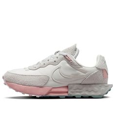 (WMNS) Nike Fontanka Waffle 'Sail Photon Dust Pink Oxford' DC3579-103 (SNKR/Low Top/Women's/Non-Slip/Wear-resistant/Shock-absorbing) Nike Fontanka Waffle, Nike Fontanka, Dust Pink, Stylish Sneakers, Low Top, Perfect Pair, Waffles, Sailing, Oxford