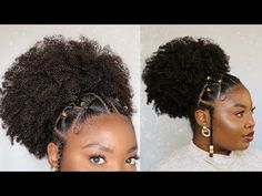 Rubberband Hairstyles Natural Hair Protective Styles, Soul Train Hairstyle, Cute Natural Hairstyles For Work, Easy African American Hairstyles, 4c Natural Hairstyles With Beads, Rubberband Hairstyles Black Women Natural Hair, Beaded Natural Hairstyles, Hair Puff Hairstyles, Natural Hair Styles With Beads