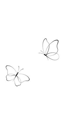 two black and white butterflies flying side by side on a white background with the words love written below it