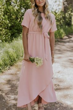 Casual Maxi Dresses for Summer | ROOLEE Ginger Models, Beautiful Bridesmaid Dresses, Everyday Dress, Wrap Maxi Dress, Pink Maxi, Summer Wedding Dress, Mom Dress, Everyday Dresses, Maxi Wrap Dress