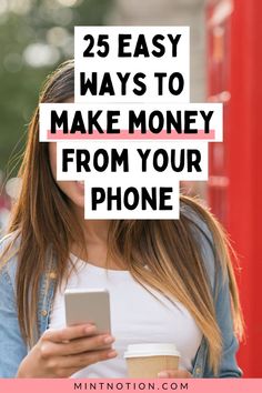 Make money online with your smartphone for free Making Money From Your Phone, Earn Money From Phone, Online Jobs Using Mobile Phone, Money Making Apps Android, How To Make Money Online For Free, How To Make Money Fast, Adjusting Glasses, Easy Money Making Ideas, Make Money From Your Phone