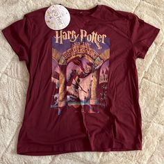 Nwt Harry Potter Women M Shirt Harry Potter Women, Hufflepuff Shirt, Harry Potter Tank Top, Harry Potter Graphic Tees, Hogwarts T Shirt, Hot Pink Tee, Harry Potter Tee, Harry Potter Shirt, Harry Potter Universal Studios