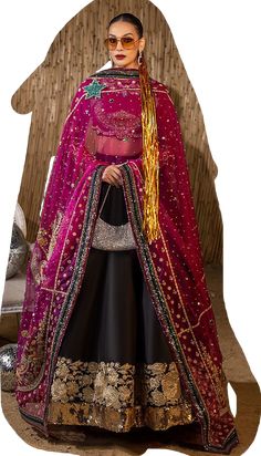 Embellished Raw Silk Choli For Wedding, Black Bollywood Style Raw Silk Lehenga, Black Raw Silk Lehenga For Designer Wear, Black Bollywood Lehenga In Raw Silk, Black Raw Silk Lehenga, Black Lehenga Choli, Black Lehenga, Raw Silk Lehenga, Purple Shorts