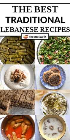 the best traditional lebanese recipes in this post - meal recipe roundup is full of delicious dishes