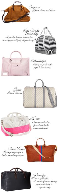 Weekend Getaway, Weekend Getaway, #weekender #bag, #travel, via The Style Umbrella, favorite weekender bags Weekender Bags, Travel Things, Gucci Purses, Holiday Bag, Suitcase Traveling, Weekend Getaway, Bag Travel, Weekender Bag, Fun Bags