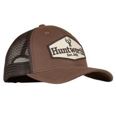 This Huntworth Men's Logo Trucker Cap is comfortable, easy going, and keeps the sun out of your eyes and the heat off your head. Meet your new favorite trucker cap. The neutral colors look good with everything, and the Huntworth logo shows your hunting pride. This new Huntworth cap is easy to love. Traditional 6-panel trucker cap with mid profile fit Structured front panels are made with 100% cotton twill Back panels are made with a premium 100% knit polyester soft mesh Pre-curved visor provides Man Logo, Easy To Love, Tractor Supplies, Easy Going, Trucker Cap, Neutral Colors, Cotton Twill, Women's Accessories, Trucker Hat