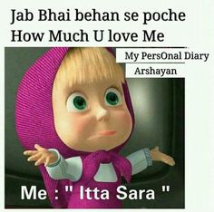 an image of a cartoon character with the caption, me i'm ita sara