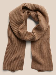 Soft and warm, this beautiful scarf uses a ribbed-knit stitch to create luxurious texture.  Length: 70" (177. 8cm) Width: 11" (28cm) Men’s Scarf, Beautiful Scarf, Party Sale, Knit Stitch, Mesh Bag, Knitted Scarf, Whiskey, Banana Republic, Ribbed Knit