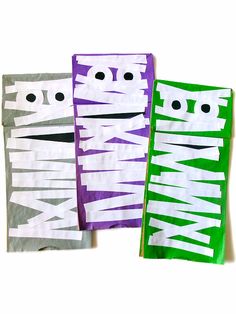 Paper Bag Mummy Craft Halloween Crafts For Kids Preschool, Mummy Craft, Crafts For All Ages, Frankenstein Craft, Fall Crafts For Toddlers, Mummy Crafts, Halloween Crafts Preschool, Ghost Crafts, Monster Craft