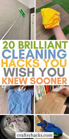 20 brilliant cleaning hacks you wish you knew