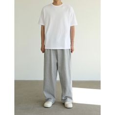 Men’s Cotton Grey Wide Leg Sweatpants Fabric: Cotton Size: M, L, XL, 2XL Multiple Color Selections: Black, Gray, Season: Spring, Fall, Winter Gray Relaxed Fit Basic Pants, Basic Gray Relaxed Fit Pants, Gray Baggy Sweatpants, Grey Wide Leg Sweatpants, Dance Pants Hip Hop, Sweat Shorts Men, Dance Pants, Wide Leg Sweatpants, Tactical Pants