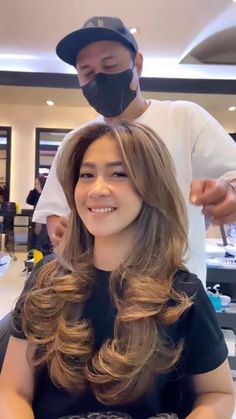 Layer 3 Tingkat, Three Layer Haircut, Shot Hair, Hair Inspiration Long, Dream Wedding Cake, Shot Hair Styles, Blow Dry, Layered Haircuts