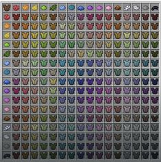 an image of a computer screen with many different colors and shapes on the screenshot