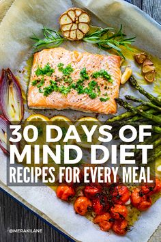 30 Days of MIND Diet Recipes for Brain Health Brain Food Dinner Recipes, Cool Diet Recipes.com, Mind Diet Recipes Simple, Brain Meals, Mind Recipes, Healthy Diet Motivation