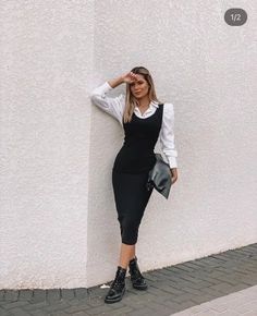 What to Wear on a First Date Outfit: 31 Trendy Date Outfit for Women in Winter 30 First Date Outfits, Elegante Casual, Stylish Work Outfits, Fashion Attire, Winter Fashion Outfits, Elegant Outfit, Work Fashion, Look Chic, Outfits Casuales