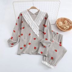 Sweet dreams await with our Vintage Strawberry Pajama Set from Original Pajamas! 🍓 Dive into nostalgia with this charming ensemble, perfect for cozy nights in or pajama parties. Indulge in style and comfort. Get yours now! 💫 #VintageStrawberryPajamas #SweetDreams #ComfortZone #NighttimeEssentials #PajamaParty #CozyNights #OriginalPajamas #ShopNow Summer Cotton Sleepwear With Strawberry Print, Spring Strawberry Print Sleepwear For Loungewear, Casual Cotton Sleepwear With Strawberry Print, Cute Strawberry Print Sleepwear For Lounging, Sweet Cotton Sleepwear For Sleepover, Sweet Long Sleeve Sleepwear For Loungewear, Sweet Cotton Sleepwear For Pajama Party, Casual Strawberry Print Sleepwear For Pajama Party, Casual Sleepwear With Strawberry Print For Pajama Party