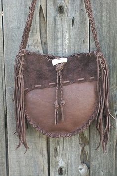 Handmade brown tote    Buckskin leather tote  by thunderrose, $132.00 Brown Crossbody Shoulder Bag With Tassels, Brown Tassel Crossbody Shoulder Bag, Brown Leather Hobo Bag For Festival, Bohemian Brown Bags With Leather Backing, Brown Bohemian Satchel With Fringe, Brown Leather Bohemian Satchel, Brown Bohemian Leather Satchel, Bohemian Brown Leather Satchel, Bohemian Brown Fringe Satchel