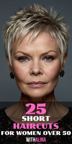 25 Fresh and Fabulous Haircuts for Women Over 50: Revitalize Your Style! Easy Hair Cuts, Hair Mistakes, Perfect Hairstyle, Spiked Hair