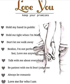 a poster with the words love you written in english and an image of two hands holding each other