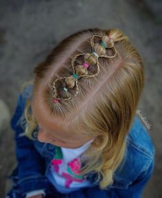 Girl Hairstyles Easy, Toddler Hairstyles Girl Fine Hair, Hairstyles Simple, Girl Hair Dos, Girls Hairstyles Easy, Short Hair Hacks, Simple Hairstyles, Toddler Hairstyles Girl, Hair Due