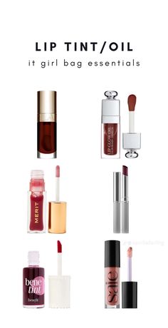 Girl Bag Essentials, Lip Products Aesthetic, Products Aesthetic, Girl Essentials, Sephora Skin Care, Handbag Essentials, Lip Products