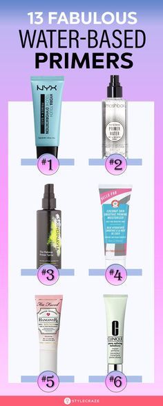 Water Based Primer, Makeup Tips, Feel Like, Makeup, Fashion Trends