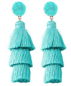 PRICES MAY VARY. Title: Rave Envy Colorful Tassel Earrings for Women - Layered Tassle Earrings - Choice of Color. Product Type: Departments > Women > Jewelry > Earrings > Drop & Dangle Popular Earrings, Black Earrings Dangle, Great Gifts For Women, Earrings Bohemian, Female Friends, Black Earrings, Earrings Drop, Fringe Earrings, Tassel Earrings