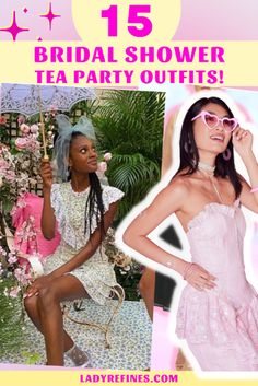 the 15 bridal shower tea party outfits