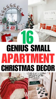 the top ten genius small apartment christmas decor ideas for your living room and kitchen area